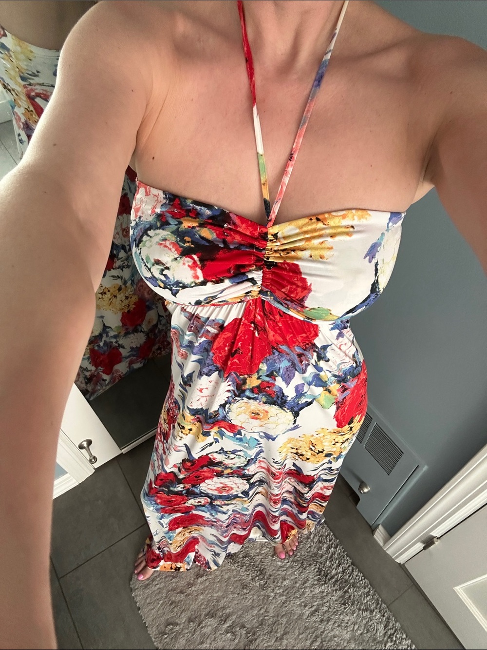 NWT Veronica M Annalynn Maxi Dress. Color Sabrina